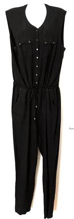Vila zwarte jumpsuit maat XL [DM], Ophalen of Verzenden, Zo goed als nieuw, Maat 46/48 (XL) of groter, Zwart