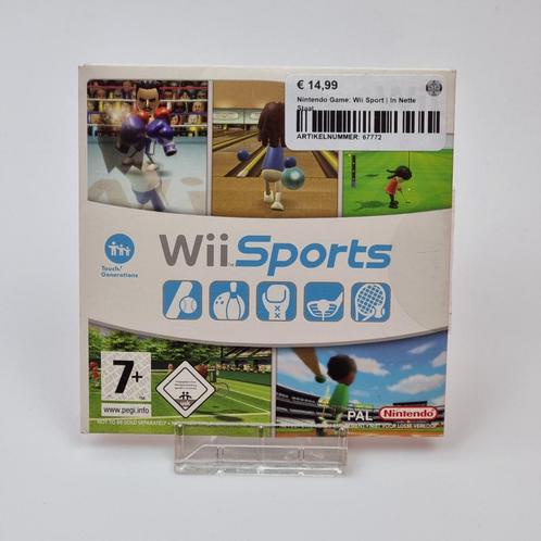 Nintendo Game: Wii Sport | In Nette Staat, Spelcomputers en Games, Games | Nintendo Wii, Zo goed als nieuw
