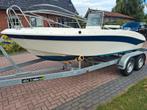 Mooie nette ruime  consoleboot met 15pk 4takt., Watersport en Boten, Ophalen, 10 tot 30 pk, Zo goed als nieuw, 3 tot 6 meter