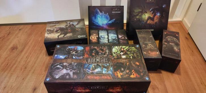 The Edge: Dawnfall All-in Kickstarter van Awaken Realms, Hobby en Vrije tijd, Gezelschapsspellen | Bordspellen, Zo goed als nieuw