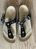 Birkenstock Papillio Gizeh Nl Strass Zwart Mt 38, Slippers, Zwart, Ophalen of Verzenden, Zo goed als nieuw