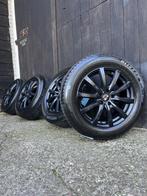 Audi Q5 SQ5 velgen 18" 5x112 winterset ET40 Bridgestone 6mm, Auto-onderdelen, Banden en Velgen, Niet ingevuld, 18 inch, Gebruikt