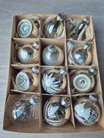 Vintage zilveren kerstballen, Ophalen of Verzenden, Zo goed als nieuw