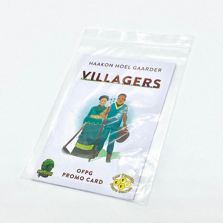 Villagers - OFPG Founders Promo Card, Hobby en Vrije tijd, Gezelschapsspellen | Bordspellen, Nieuw, Verzenden