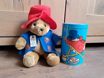 Vintage Paddington beer knuffel blik prijs per stuk beschikbaar voor biedingen