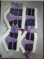 Paarse beenbeschermers maat full, Antiek en Kunst, Ophalen of Verzenden