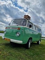 Volkswagen  T2 camper Barndoors 1983  BTW auto Groen wit, Auto's, 1325 kg, 1600 cc, 7 stoelen, Handgeschakeld