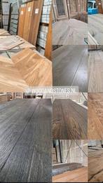 HOUTEN VLOEREN PARKET MULTIVLOEREN VISGRAAT GOEDKOOP!, Ophalen of Verzenden, Nieuw, 75 m² of meer, Parket