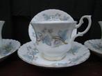 4x Royal Kent Trendside 3 Kop & Schotel en 1 Suikerschaaltje, Ophalen of Verzenden