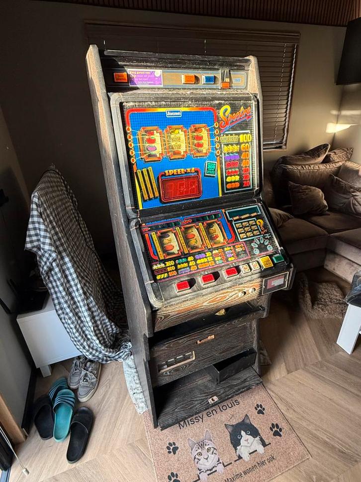 Gokkast fruitautomaat barcrest spectra 1989, Verzamelen, Automaten | Gokkasten en Fruitautomaten, Gebruikt, Gulden, Ophalen