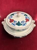 Boerenbont setje dekschalen , klein en groot, Ophalen of Verzenden