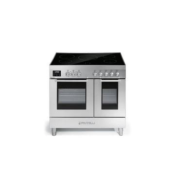 Laatste model – Fratelli Inductiefornuis 89,5cm 2 ovens RVS beschikbaar voor biedingen
