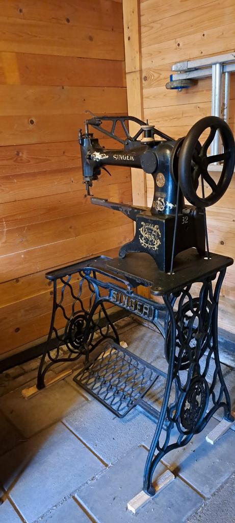 Antieke Singer Schoenstikmachine - Decoratief, Antiek en Kunst, Antiek | Naaimachines, Ophalen