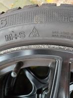 Opel Adam winterbanden met zwarte velgen, Auto-onderdelen, Ophalen, Gebruikt, 16 inch, Banden en Velgen