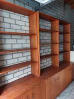 2x mid century wandkast, boekenkast., Ophalen, Zo goed als nieuw, 25 tot 50 cm, Minder dan 150 cm