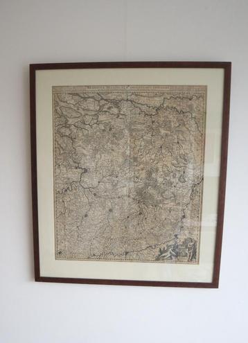 Kaart Hertogdam Brabant 1694 Nicolaes Visscher (1649-1702)  beschikbaar voor biedingen