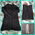 Suzy Q. Zwart Vest Maat L-XL, Kleding | Dames, Zwart, Ophalen of Verzenden, Zo goed als nieuw, Maat 46/48 (XL) of groter