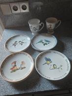 Hollandse Vogels Servies - Elles Serv, Gebruikt, Ophalen of Verzenden, Overige stijlen, Aardewerk