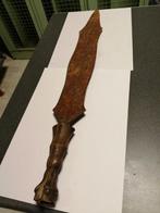 Zeer oude en zeldzaam zwaard afrika congo / mongo groep 60cm, Ophalen of Verzenden
