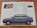 Duitstalige Lancia Delta GT & HF Turbo folder, Ophalen of Verzenden, Zo goed als nieuw, Overige merken