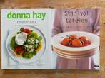 Donna Hay - Fresh & Light + Stijlvol tafelen, Boeken, Kookboeken, Ophalen of Verzenden, Zo goed als nieuw