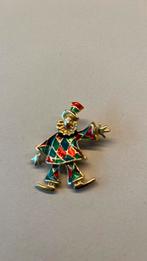 Broche clown, Verzamelen, Speldjes, Pins en Buttons, Ophalen of Verzenden, Zo goed als nieuw, Transport