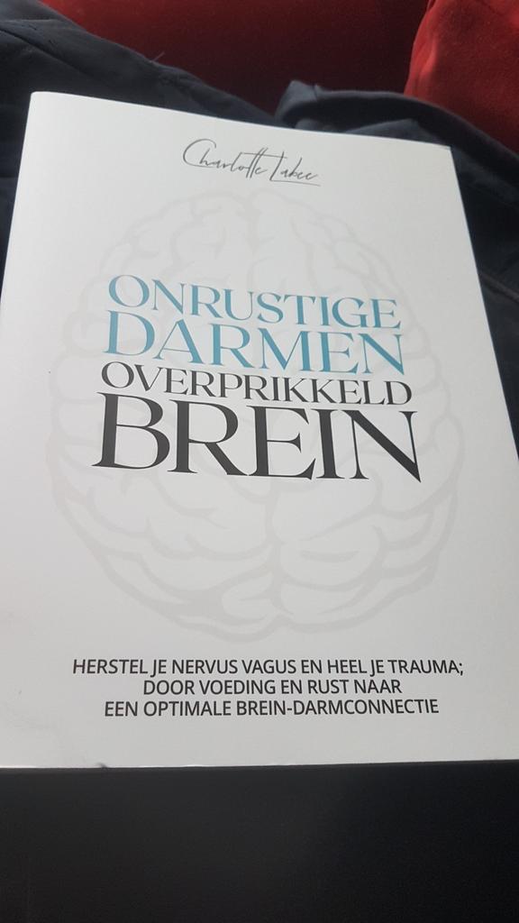 Charlotte Labee - Onrustige darmen, overprikkeld brein, Boeken, Gezondheid, Dieet en Voeding, Zo goed als nieuw, Ophalen of Verzenden