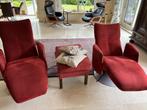 2 relaxstoelen Leolux, Huis en Inrichting, Fauteuils, Ophalen, Gebruikt, 75 tot 100 cm, 50 tot 75 cm