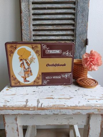 Vintage ontbijtkoek blik met Holly Hobbie beschikbaar voor biedingen