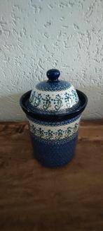 Bunzlau Unikat grote pot., Ophalen of Verzenden