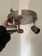 GAMMA Trioplaat Rimini - Plafondspot, Gebruikt, Metaal of Aluminium, Ophalen of Verzenden, Led