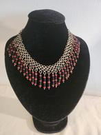 Vintage Etnische Ketting, Ophalen of Verzenden, Zo goed als nieuw, Zilver