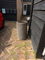 Tuin rieten open planten bak, Tuin en Terras, Ophalen, Minder dan 60 cm, Rond, Zo goed als nieuw