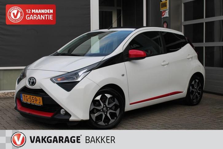 Toyota AYGO 1.0 VVT-I X-FIRST CAMERA ELEKTRISCH VOUWDAK 44.K, Auto's, Toyota, Bedrijf, Aygo, ABS, Airbags, Airconditioning, Android Auto