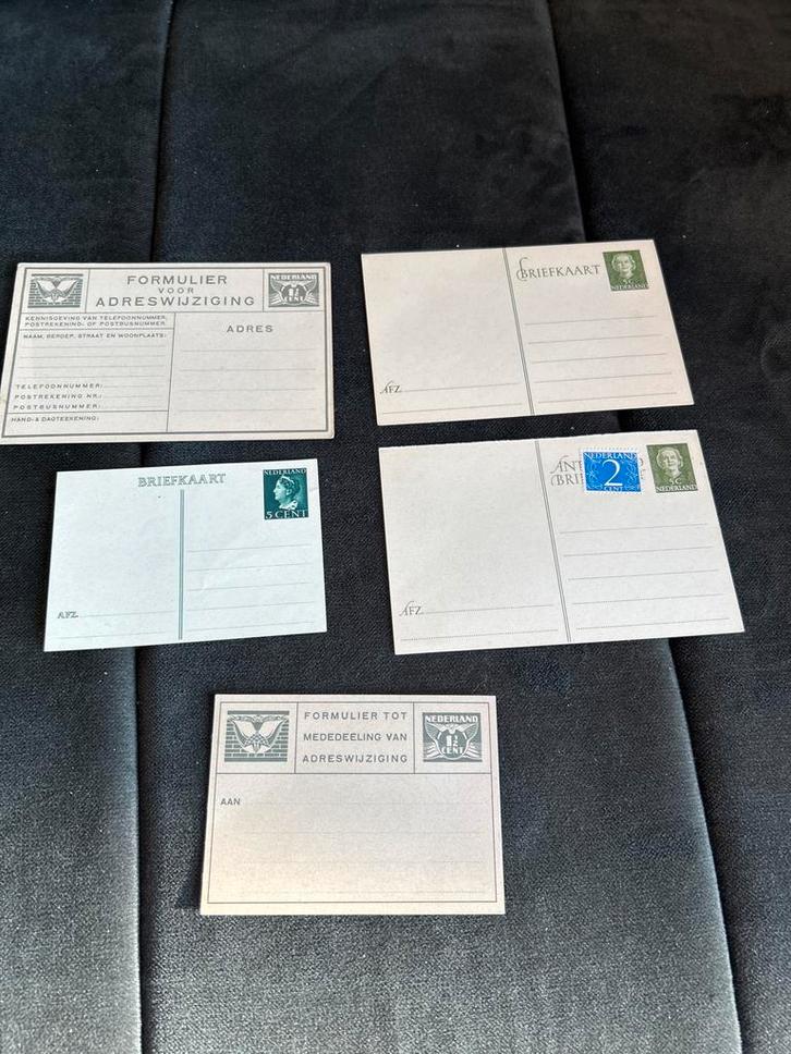 Oude Nederlandse briefkaarten en adreswijzigingsformulieren, Verzamelen, Ansichtkaarten | Nederland, Gelopen, Noord-Holland, 1940 tot 1960