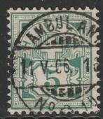 Zwitserland 1882 53 Cijfer 5c, Gest, Ophalen of Verzenden, Gestempeld