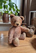 Oud beertje, grootmoederstijd., Verzamelen, Beren en Cherished Teddies, Ophalen of Verzenden, Gebruikt, Stoffen beer