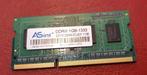 DDR3 -- 1 GB SODIMM -- 1333 MHZ, Computers en Software, RAM geheugen, 1 GB of minder, Nieuw, DDR3, Ophalen of Verzenden