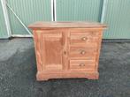 Teak houten kast met deur en lades, Antiek en Kunst, Antiek | Meubels | Kasten, Ophalen