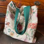 Engelse Tote bag Shopper Bird & Flowers, Westdijk 41 3241GT Middelharnis, Overige kleuren, Shopper, Ophalen of Verzenden