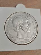 Zilveren Rijksdaalder Willem III 1867 - Mooi!, Postzegels en Munten, Munten | Nederland, Koning Willem III, Verzenden, Zilver