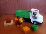 Duplo 6172 Zoo vrachtwagen, Ophalen of Verzenden, Complete set, Duplo