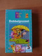 Winnie De Pooh Dobbelpuzzel, Ophalen of Verzenden, Minder dan 10 stukjes, Gebruikt, 4 tot 6 jaar