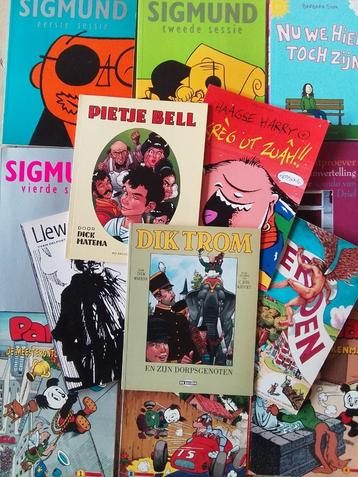 Veertien stripboeken (Nederlands) beschikbaar voor biedingen