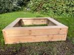 Houten Zandbak - 108x108cm, Kinderen en Baby's, Speelgoed | Buiten | Zandbakken, Ophalen, Gebruikt