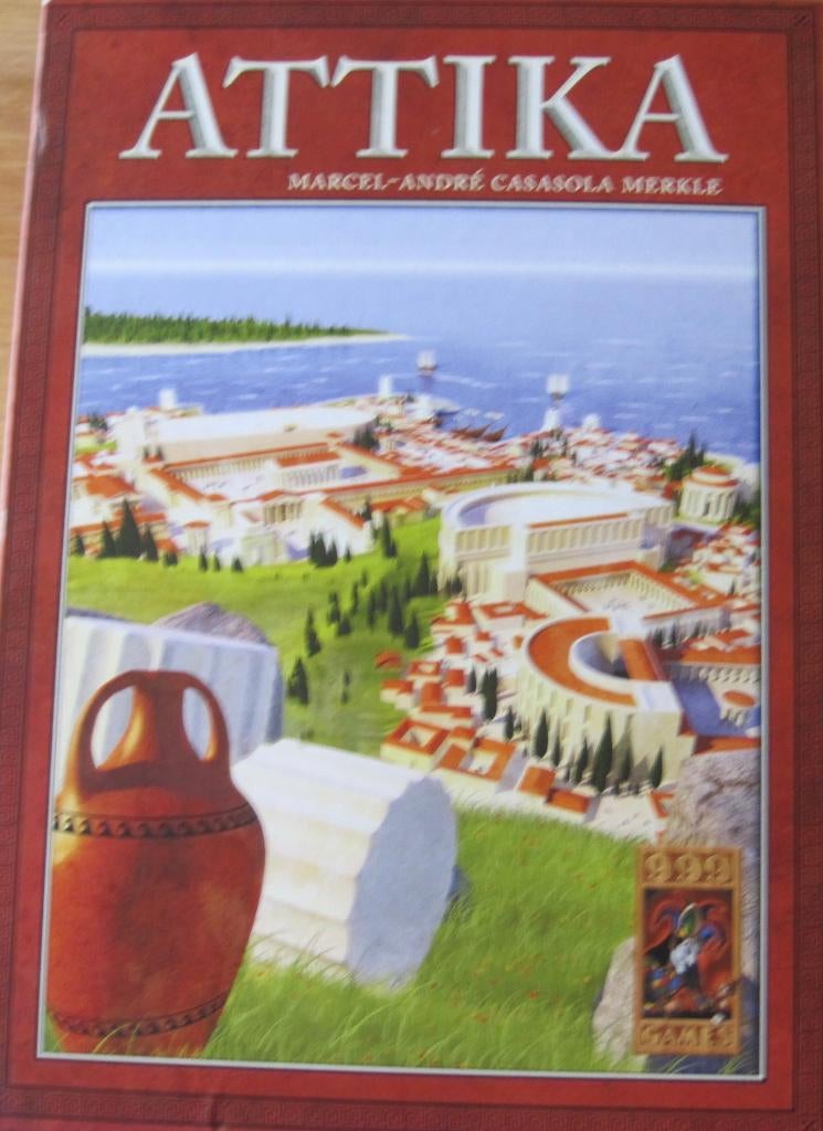 bordspel Attika - nieuw - 2004, Een of twee spelers, Ophalen of Verzenden, Nieuw, 999 Games