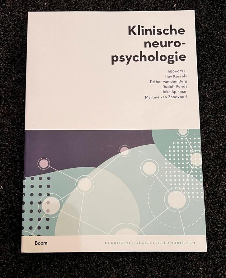 Klinische neuropsychologie Kessels, Boeken, Studieboeken en Cursussen, Nieuw, WO, Alpha, Ophalen of Verzenden