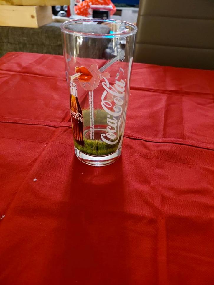 Coca-Cola Glas met Muziek Design, Diversen, Kerst, Zo goed als nieuw, Ophalen