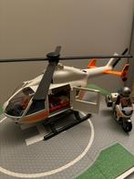 Playmobil traumahelikopter en motor, Kinderen en Baby's, Speelgoed | Playmobil, Ophalen of Verzenden, Zo goed als nieuw