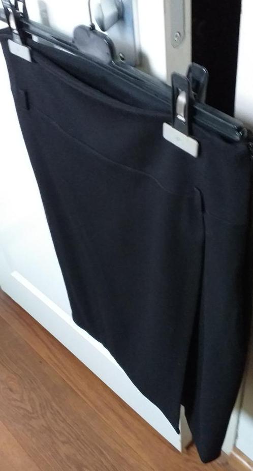 Mini Rok S met Split aan de voorzijde Zwart Inti Moda (Jool), Kleding | Dames, Rokken, Nieuw, Maat 36 (S), Zwart, Onder de knie